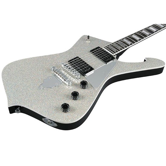 Ibanez PS60 SSL Paul Stanley Signature Electric Guitar (Silver Sparkle)