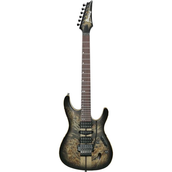 Ibanez S1070PBZCKB Electric Guitar (Charcoal Black Burst) w/ Gigbag