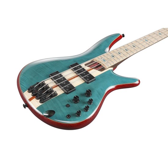 Ibanez SR1420BCGL 4 String Electric Bass (Caribbean Green Low Gloss)