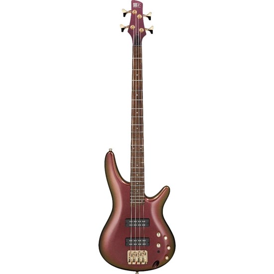 Ibanez SR300EDX Standard 4-String Electric Bass Guitar (Rose Gold Chameleon)