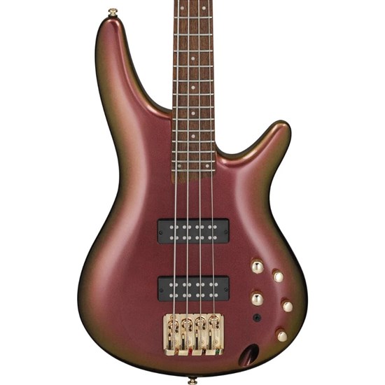 Ibanez SR300EDX Standard 4-String Electric Bass Guitar (Rose Gold Chameleon)