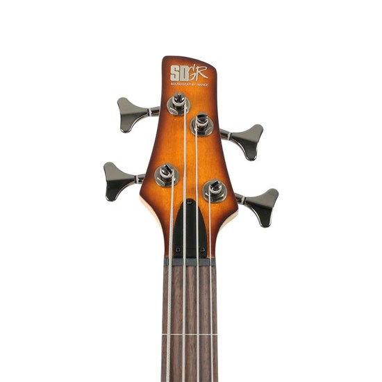 Ibanez SR370EF BBT Fretless Electric Bass (Brown Burst)