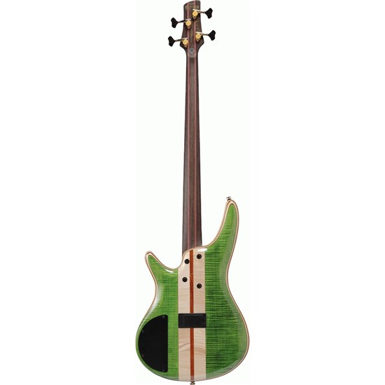 Ibanez SR4FMDX EGL Premium 4-String Bass Guitar inc Gig Bag (Emerald Green Low Gloss)