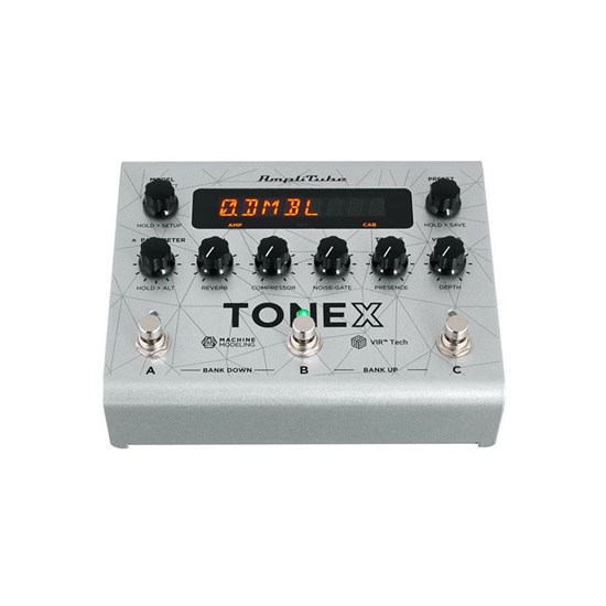 IK Multimedia AmpliTube X-GEAR TONEX AI Machine Modeling Pedal (White)