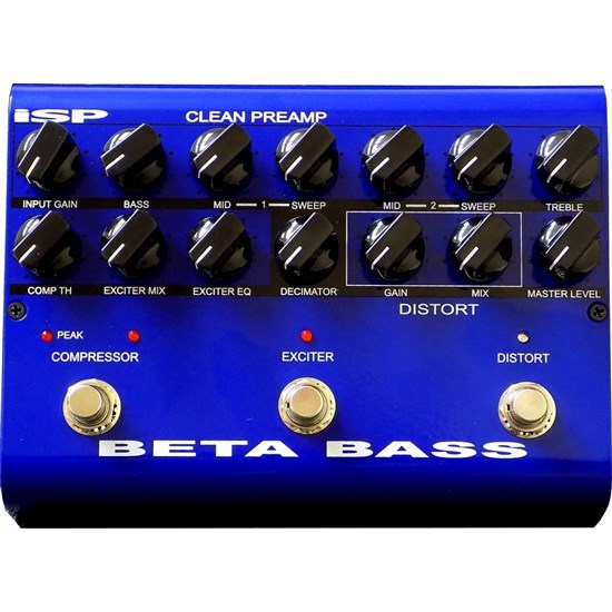 ISP Beta Bass Premplifier Pedal