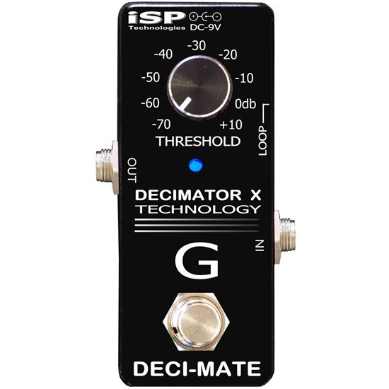 ISP Decimate G Micro Decimator Pedal w/ Loop Connections