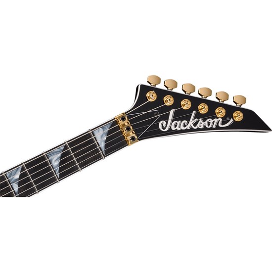 Jackson MJ Series Rhoads RR24MG (Black w/ Yellow Pinstripes)