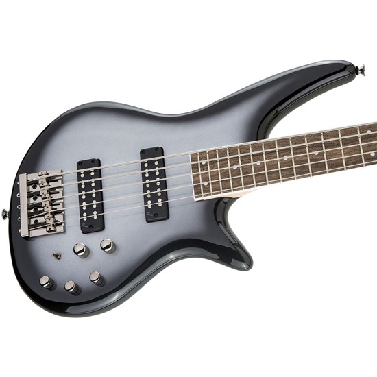 Jackson JS Series Spectra Bass JS3V Laurel Fingerboard (Silverburst)