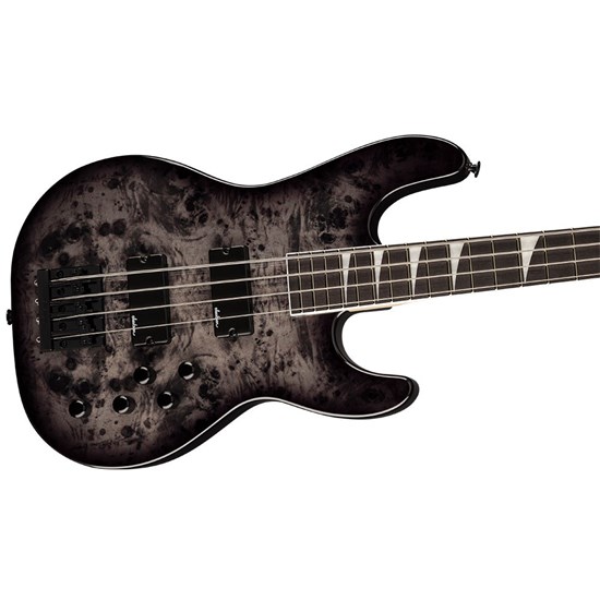 Jackson JS Series Concert Bass CB JS3P Amaranth Fingerboard (Transparent Black)