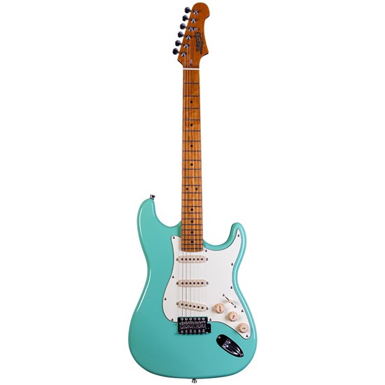 Jet JS-300-SFG SSS Electric Guitar Roasted Maple Neck (Seafoam Green)