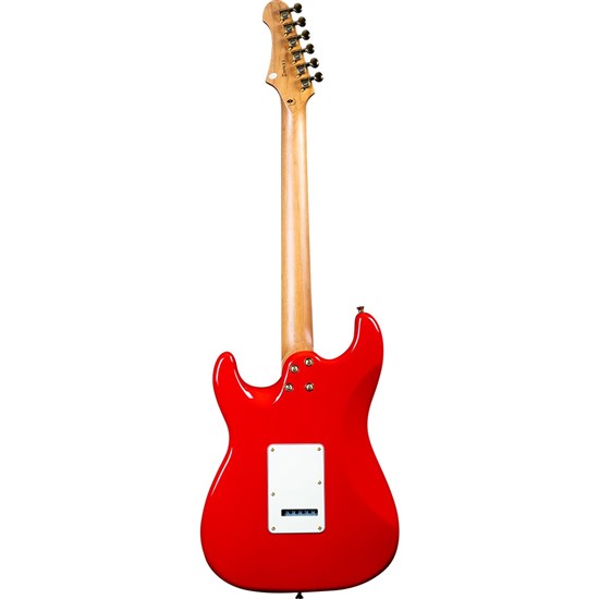 Jet JS-400-CRD HSS Electric Guitar Roasted Maple Neck (Coral Red)