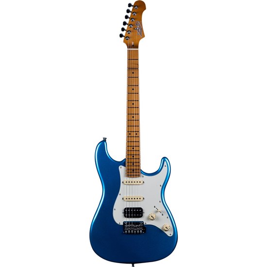 Jet JS-400 LPB HSS Electric Guitar Roasted Maple Neck (Lake Placid Blue)