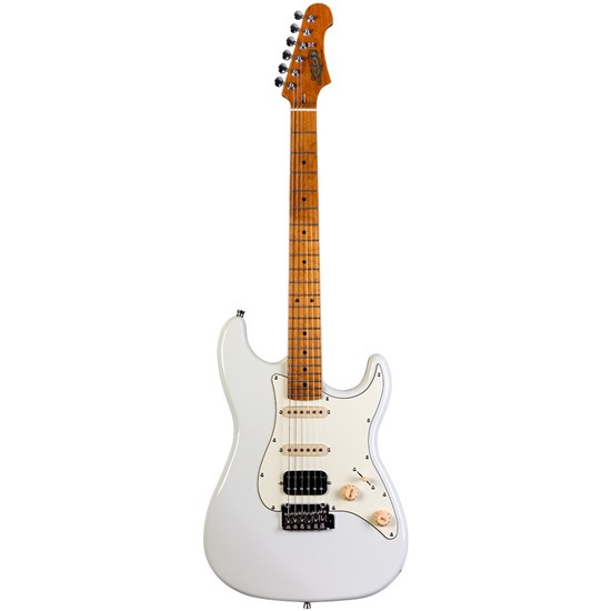 Jet JS-400-OW HSS Electric Guitar Roasted Maple Neck (Olympic White)