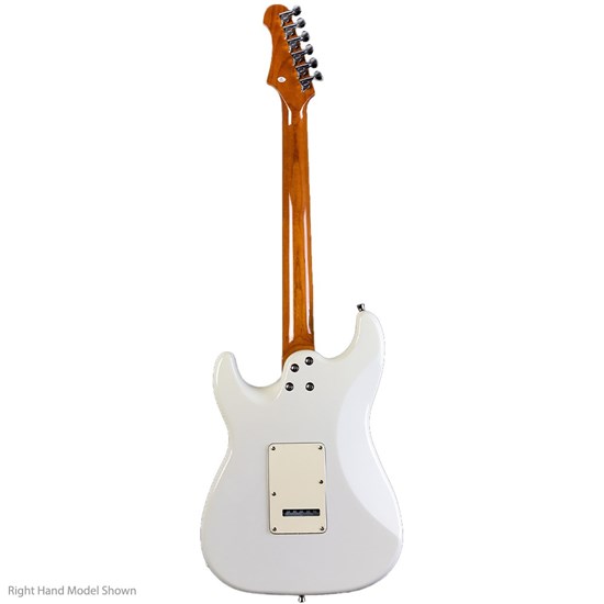 Jet JS-400-WH Left-Hand HSS Electric Guitar Roasted Maple Neck (White)