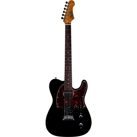 Jet JT-350-BK-R SH Electric Guitar Rosewood Fretboard (Black)