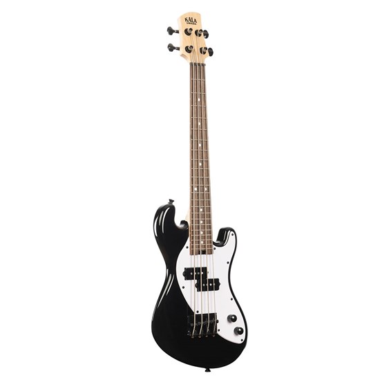 Kala UBASS-SB-BK-FS Solid Body 4 String Electric Ubass Jet Black with ...