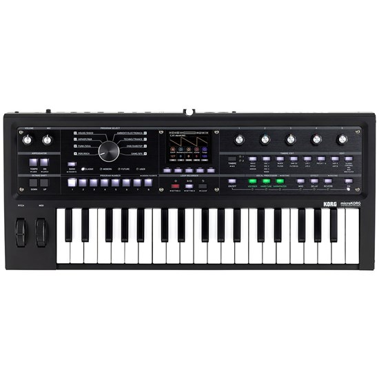 Korg MicroKORG 2 Analog Modeling Synthesizer & Vocoder (Limited Edition Black)