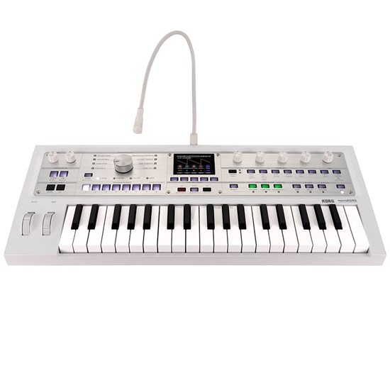 Korg MicroKORG 2 Analog Modeling Synthesizer & Vocoder (Limited Edition White)