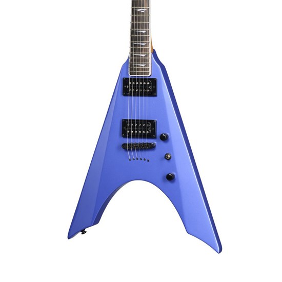 Kramer Nite-V Electric Guitar (Royal Blue Metallic) inc Gig Bag