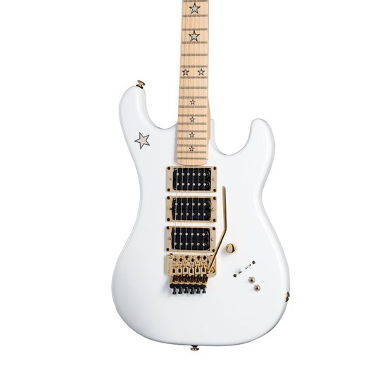 Kramer Jersey Star Electric Guitar (White Pearl) inc Gig Bag