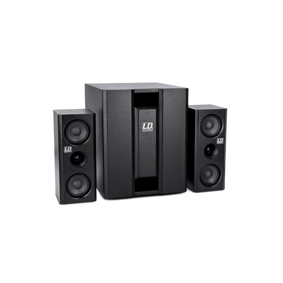 LD Systems DAVE8 Compact Active PA System (Black)