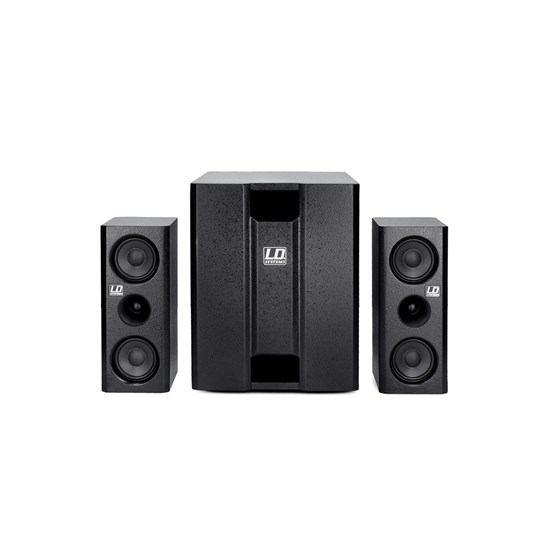 LD Systems DAVE8 Compact Active PA System (Black)