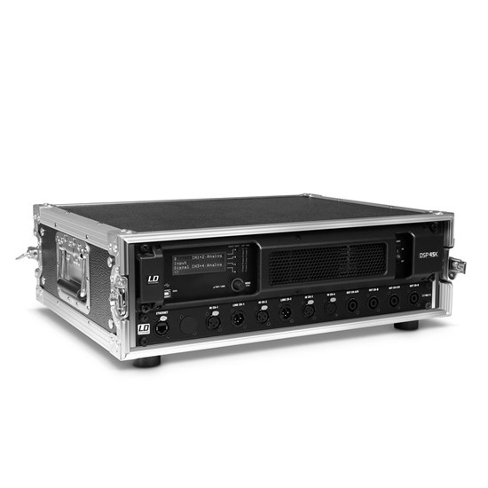LD Systems DSP45 4-Channel Dante DSP Power Amp & Patchbay in 19