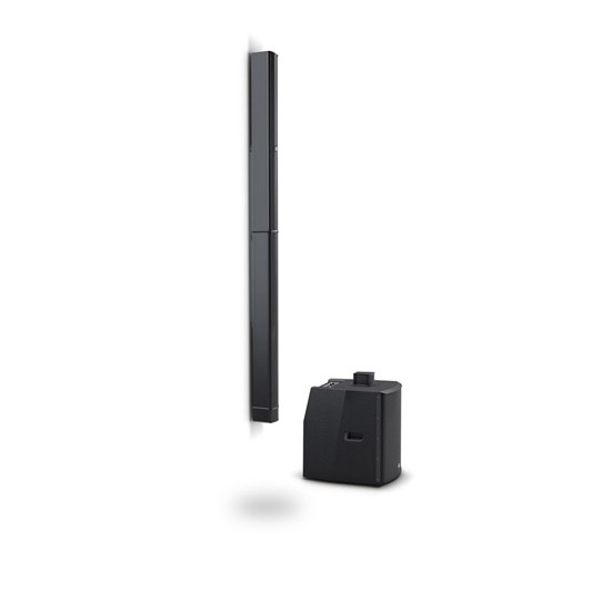 LD Systems MAUI G2 Column Fixed Wall Mount Kit (Black)