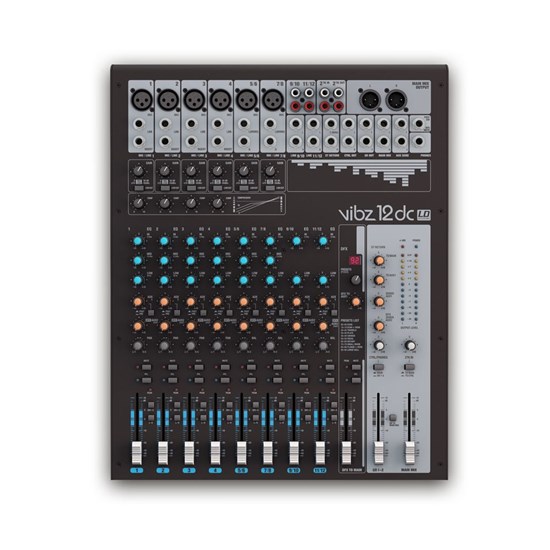 LD Systems VIBZ 12 Channel Mixing Console w/ DFX and Compressor