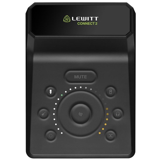 Lewitt Connect 2 USB-C Audio Interface for Creators & Musicians w/ DSP