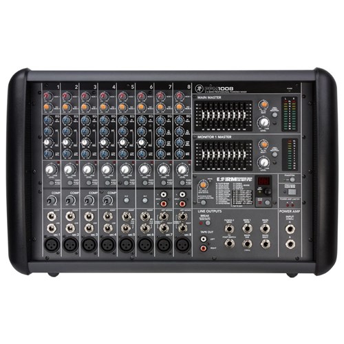 Mackie PPM1008 8 Channel Powered Mixer w/ FX (1600w)