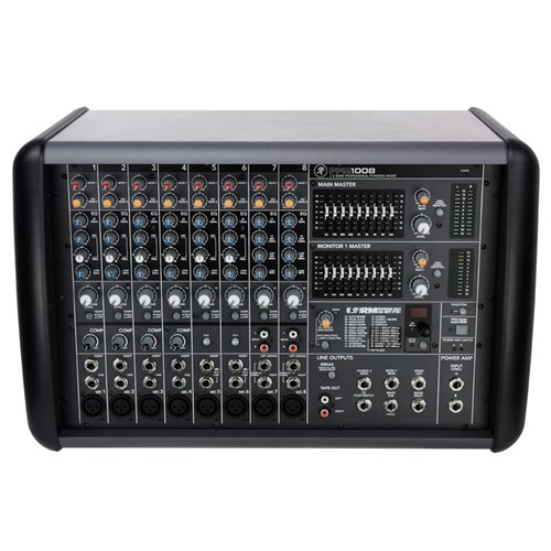 Mackie PPM1008 8 Channel Powered Mixer w/ FX (1600w)