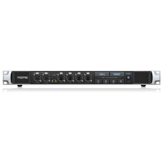 Midas HUB4 PRO Monitor System w/ 4 PoE Ports for Personal Mixers or Compatible Stage Box