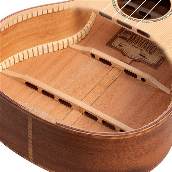 Mahalo Master Series Baritone Ukulele (Natural Matt)