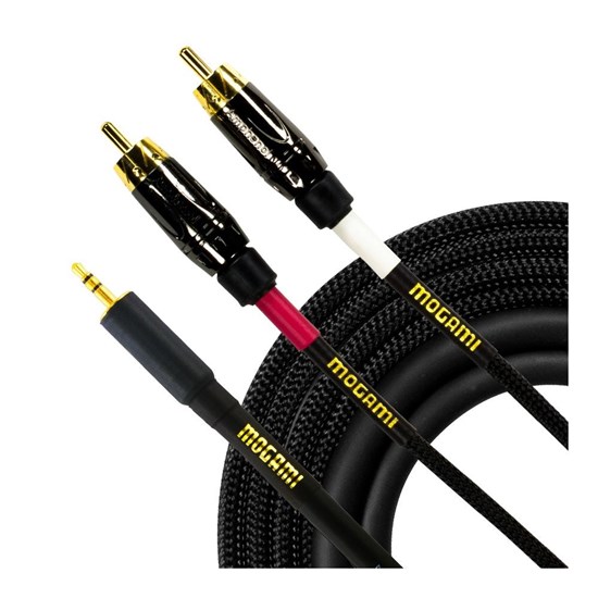 Mogami 3.5mm TRS to Dual RCA Cable (3ft)