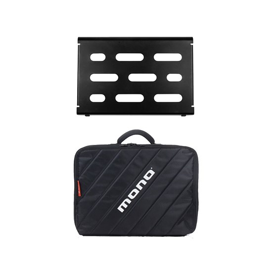 Mono Pedalboard Small (Black) w/ Club 2.0 Accessory Case