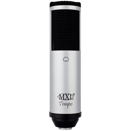 MXL Tempo USB Condenser Mic w/ Headphone Output (Silver)