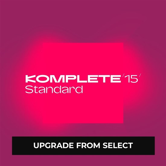 Native Instruments Komplete 15 Standard Upgrade for KSelect (eLicence)