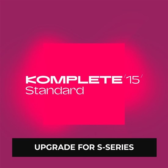 Native Instruments Komplete 15 Standard Upgrade for S-Series MK3 (eLicence)