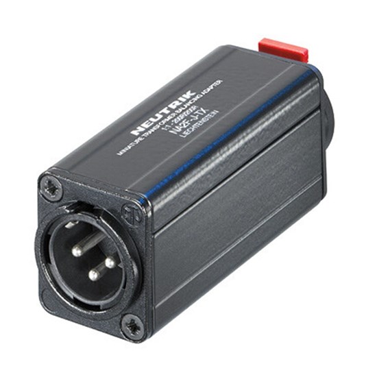 Neutrik NA2M-J-TX Male XLR/Jack IMP Matcher 1:1 200/200