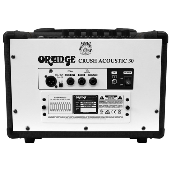 Orange crush acoustic 30w deals combo amp