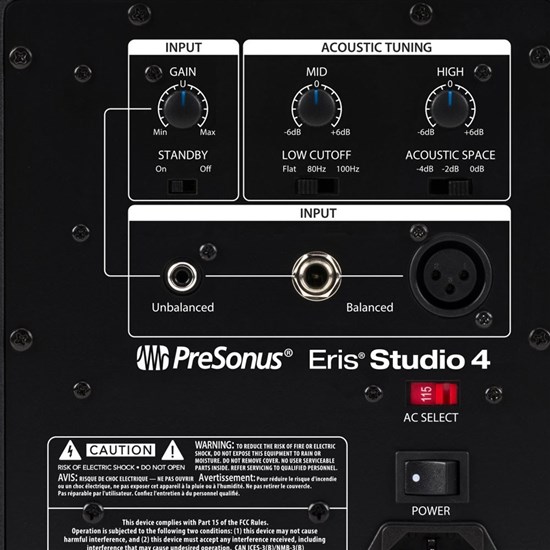 Pioneer DDJFLX4 Bundle w/ Presonus Studio 4 Monitors & HD25 Light Headphones