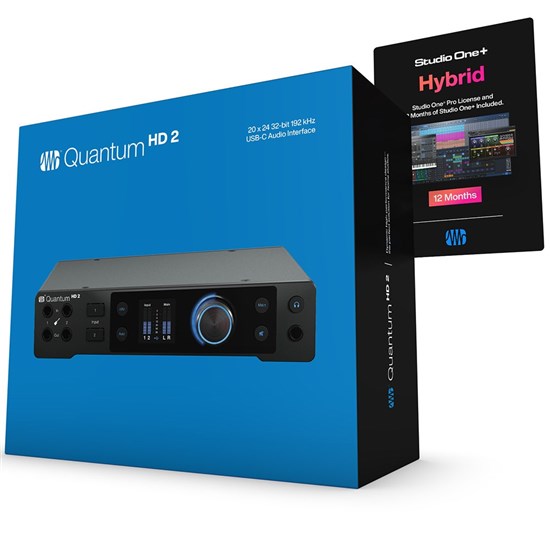 PreSonus Quantum HD2 2-In/2-Out USB-C Audio Interface w/ ADAT