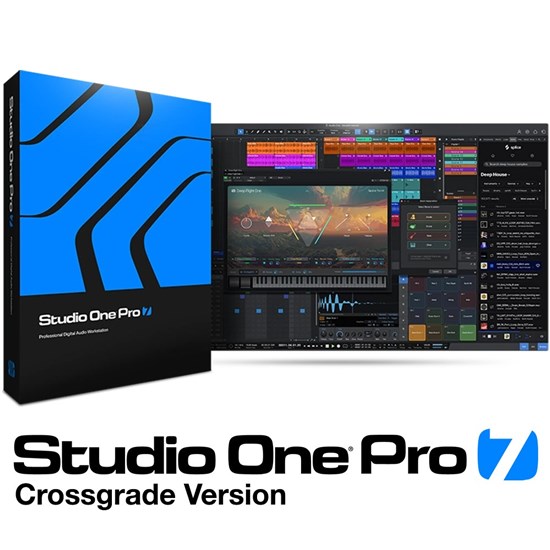 PreSonus Studio One Pro 7 Crossgrade from any DAW (eLicence Only)