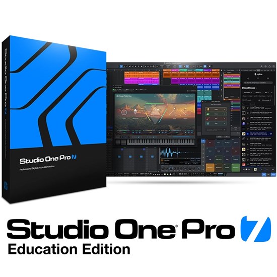 PreSonus Studio One Pro 7 Education Edition (eLicence Only)