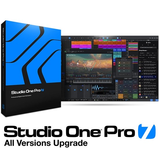 PreSonus Studio One Pro 7 All Versions Upgrade (eLicence Only)