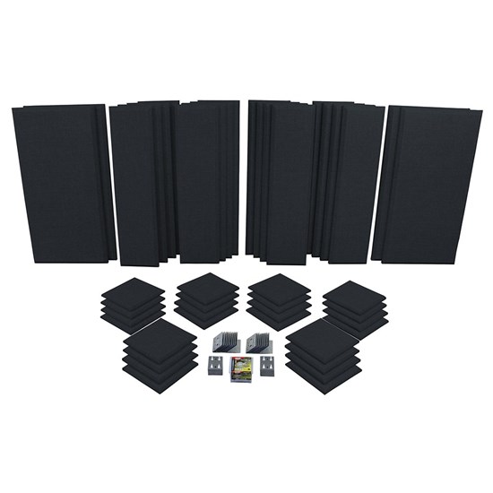 Primacoustic London 16 Kit - 24x Blocks 16x Columns 4x Broadband Panels (Black)