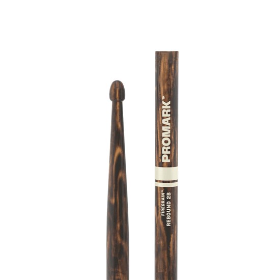 ProMark Rebound 2B FireGrain Hickory Drumstick Acorn Wood Tip