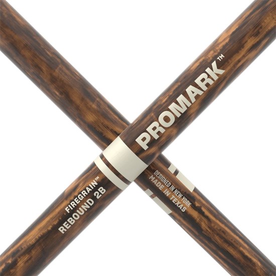 ProMark Rebound 2B FireGrain Hickory Drumstick Acorn Wood Tip