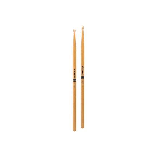 ProMark Rebound 5A ActiveGrip Clear Hickory Drumstick Acorn Wood Tip